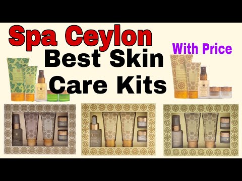 Spa Ceylon Luxury Skin Care Set Combo that really works |Sri Lanka | Skin Care Sets(Facial at Home!)