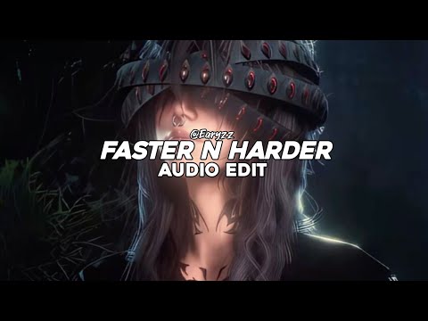 faster n harder (tiktok version) - 6arelyhuman [edit audio]