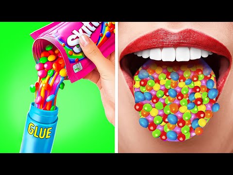 FUNNY WAYS TO SNEAK CANDIES | Cool Parenting Hacks and Ideas by 123 GO! Series