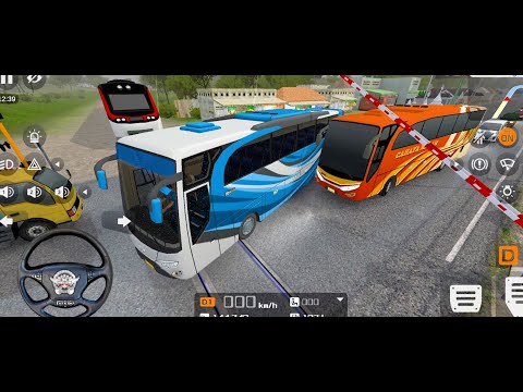 Dump Truck Vs Bullet Train - Bus Simulator Indonesia Driving -Best Android gameplay