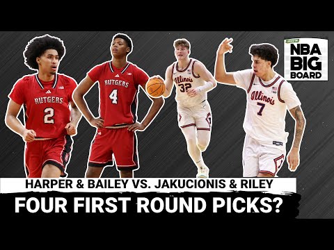 Rutgers vs Illinois: Dylan Harper & Ace Bailey vs. Kasparas Jakucionis & Will Riley - Who Stood Out?