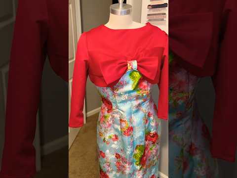 I sewed 3 Jackets and I sewed 1 Vintage Dress.  #sewing #sewingprojects #vintage #fashion #howtosew