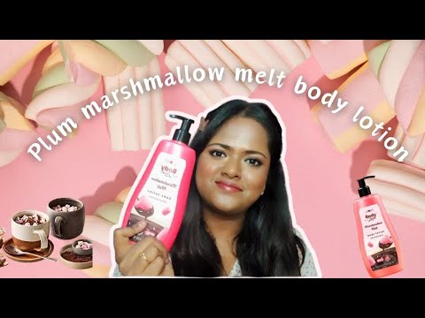 plum marshmallow melt body lotion review 🍫 | does it really smell like marshmallow? 🧐 #newlaunch