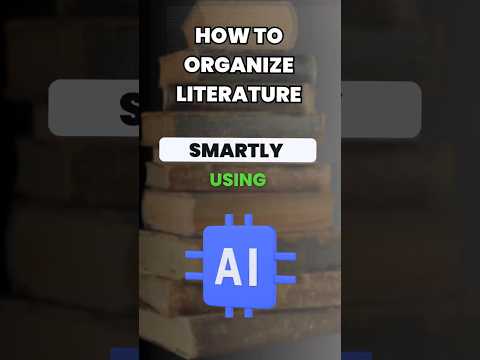 Organizing Literature Smartly with Jenni AI Library 📚 | Best AI Tool for Researchers!" #phd