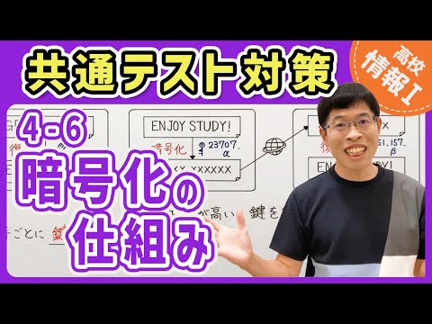 【情報I演習】4-6 暗号化の仕組み｜情報1共通テスト対策講座