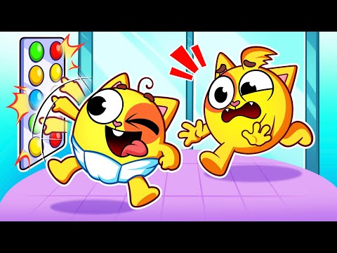 Magic Elevators Song | Mall Safety Rules | Funny Kids Songs 😻🐨🐰🦁 And Nursery Rhymes by Baby Zoo