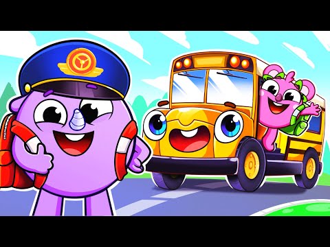 Wheels On The Bus 🚌 Safety Rules Song | Kids Songs 🐱🐨🐰🦁 And Nursery Rhymes by Baby Zoo