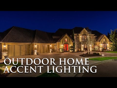 Home Accent Lighting Design Walkthrough | Oregon Outdoor Lighting