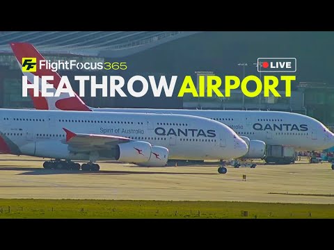 Heathrow Airport Live LHR - Thursday 13th March 2025