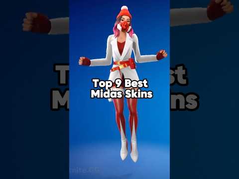 Top 9 Best Midas Skins #ad #fortnite #gaming #fortniteskins