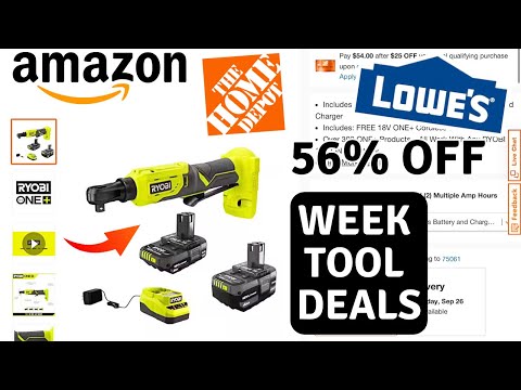 Best Tool Deals This Week, Amazon, Lowe’s, Home Depot, And More