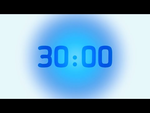 Blue aura 30 minute timer