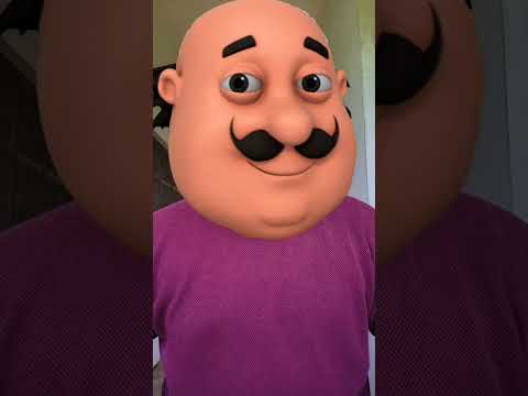 Trying Motu-Patlu filter #funny #comedy #latest #motupatlu #cartoon #funnycomedy #trending #shorts