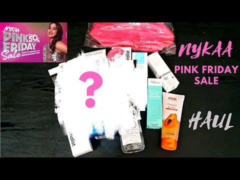 Nykaa Pink Friday Sale HAUL | Upto 50 % off | What did I Get? #nykaapinkfridaysale l #nykaa