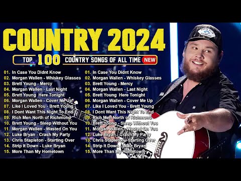 Country Music Playlist 2024 🎶 Luke Combs, Chris Stapleton, Kane Brown, Morgan Wallen, Jason Aldean