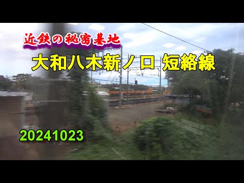 近鉄の秘密基地 大和八木新ノ口短絡線