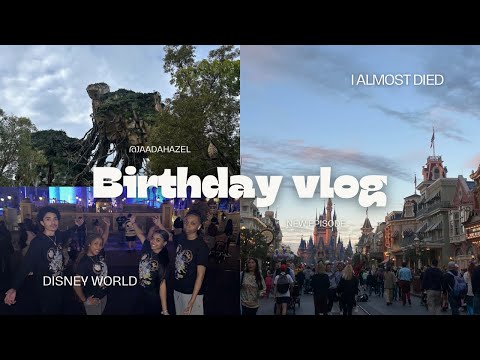 I ALMOST DIED | Birthday Trip | Disney World | Seafood | JAADAHAZEL