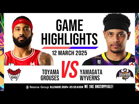 Toyama Grouses vs. Yamagata Wyverns - Game Highlights