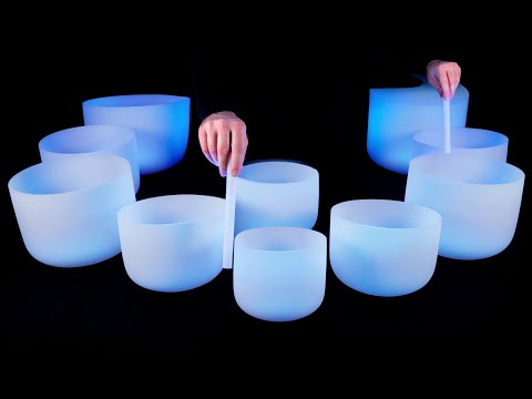 Crystal Bowls for Deep Sleep 🌀 Soothing Dreamscape Waves 432 Hz