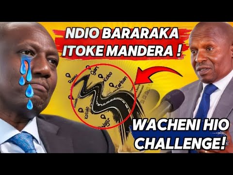 KINDIKI SURPRISED by KENYANS TURNING RUTO'S "MANDERA-SAMATAR" ROAD PROMISE INTO VIRAL MEMES!