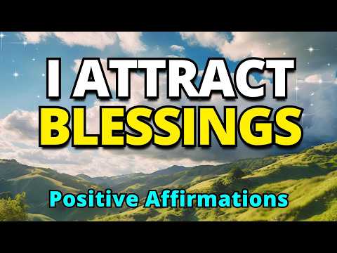 I Attract Blessings | Best Powerful Gratitude Affirmations | Positive Morning Affirmations