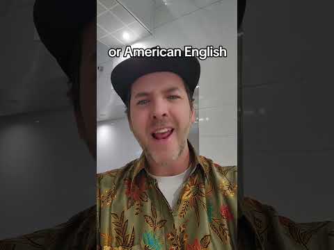 Speaking British English