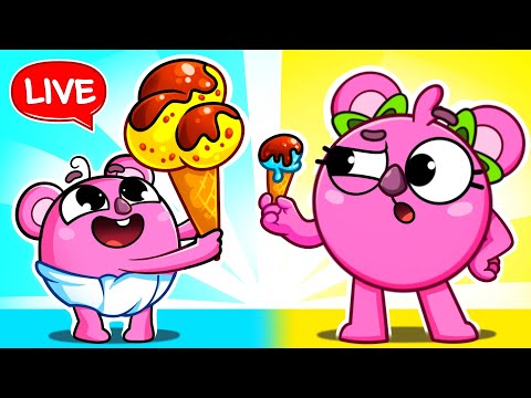 Big and Small Song🍭 Good Habits + More Funny Kids Songs 😻🐨🐰🦁 And Nursery Rhymes by Baby Zoo