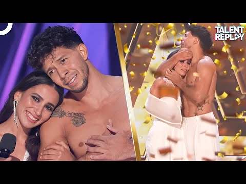 Injured but Unstoppable: Sebastián & Sonia's Golden Buzzer | America's Got Talent