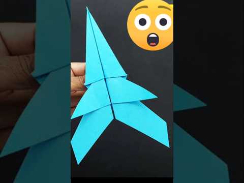 DIY Super Sonic Paper Airplane: Fly Far with Ease! 🚀#PaperAirplane #DIY #Flight #SuperSonic #Crafts