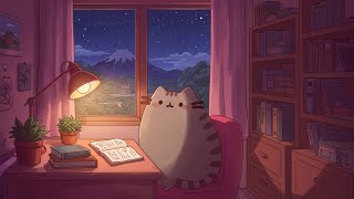 Pusheen’s Study Lofi 📚 Chill Beats for Study & Work ☕ Lofi Music for Homework & Relaxation 🎧