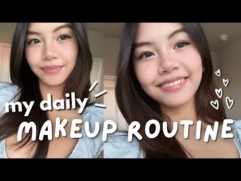 MY DAILY MAKEUP ROUTINE! "no makeup" makeup look