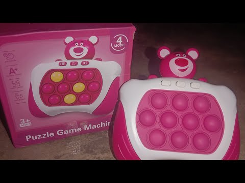 5:02 Minutes Satisfying with Unboxing Strawberry Bear Fast Push Game ASMR