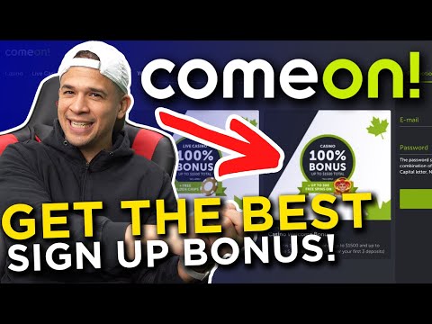 ComeOn Casino Sign-Up Bonus Explained & How To Get The Best Bonus 💰