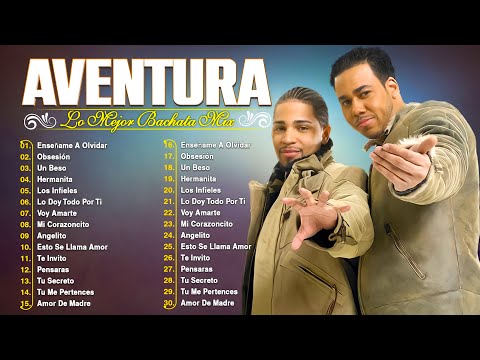 AVENTURA MIX 2024 / CANCIONES DE AVENTURA / MIX BACHATAS 2024 / AVENTURA ALBUM COMPLETO