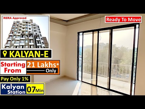 RERA Approved 1RK | 1BHK @21 Lakhs* | Ready To Move | Kalyan Smart City  | Unique Homes Budget Flats