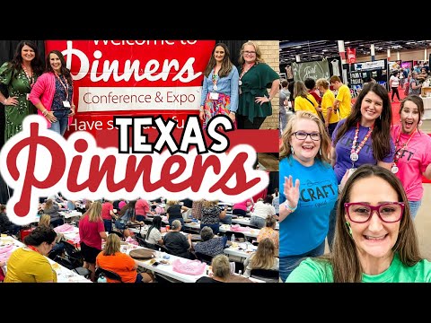 📌 Come with us to a HUGE DIY & Craft Conference! | Pinners Conference Texas Vlog 2023