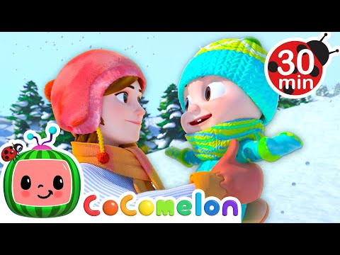 Snow Day Family Fun❄️| Cocomelon | Kids Cartoons & Nursery Rhymes | Moonbug Kids