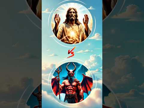 Jesus Vs Satan! Subcribe if you choose God #jesus #god #jesuschrist #jesusvssatan #jesusvsdevil