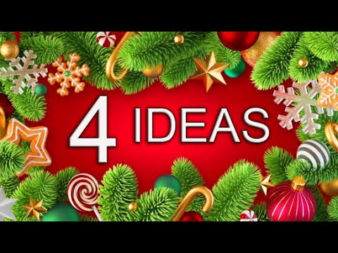 ❄️ 4  Ideas Christmas Decorations 🎅 Christmas decoration ideas for home🎄DIY Christmas Crafts Ideas