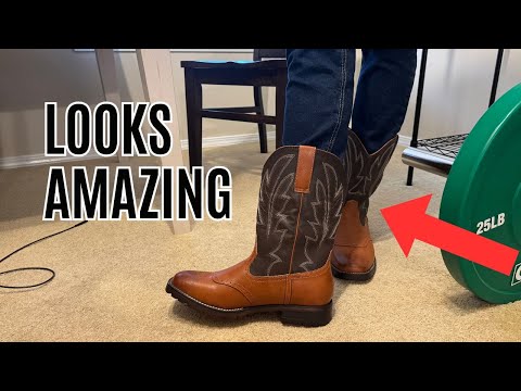 Close Look at the Rollda Cowboy Boots