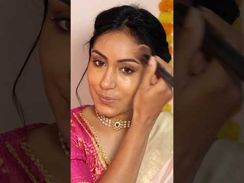 Pongal Makeup Look #pongal #pongalkolam #pongalmakeup