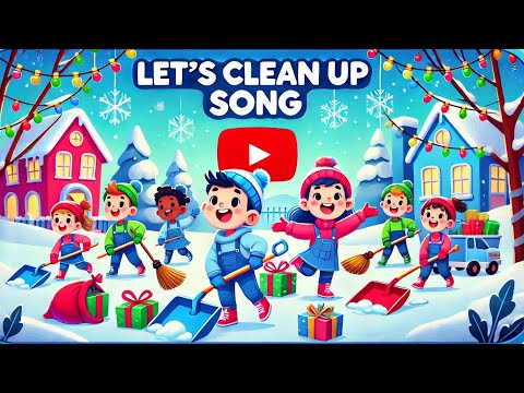 Let's Clean Up Song for Kids | Nursery Rhymes | Sing along #nurseryrhymes #backtoschool #2025