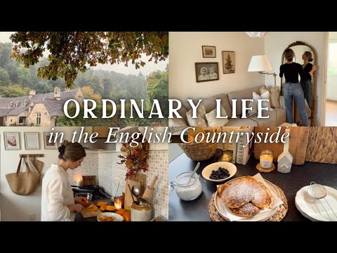 Ordinary days in life in English Countryside 🍂 New Home Decor, Polish Apple Pancakes, Slow Living