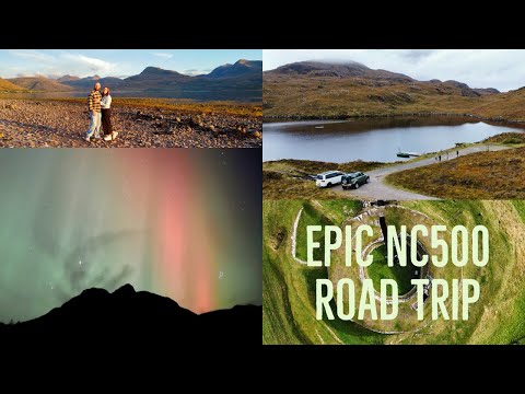 NC500 | Scotland Campervan trip | Aurora, waterfalls, mountains…