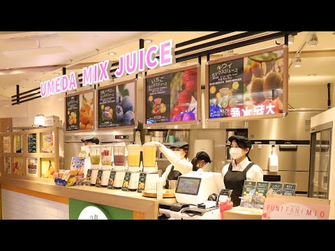 "Original Osaka Umeda Mix Juice" opens at Tennoji Mio, the first store in the Tennoji/Abeno area