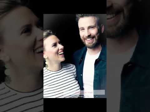 Scarlett Johansson and Chris Evans Could be a Great Couple!❤️‍🔥#shorts #couple #chrisevans #love