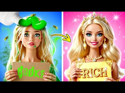 Yucky Nerd Transforms to Stunning Barbie! The Ultimate Crush Makeover