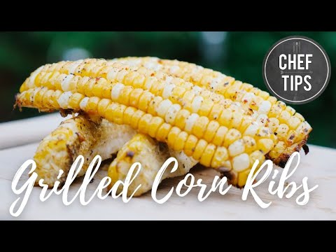 TikTok Corn Ribs Recipe - Corn Ribs on the Grill - Chef Tips