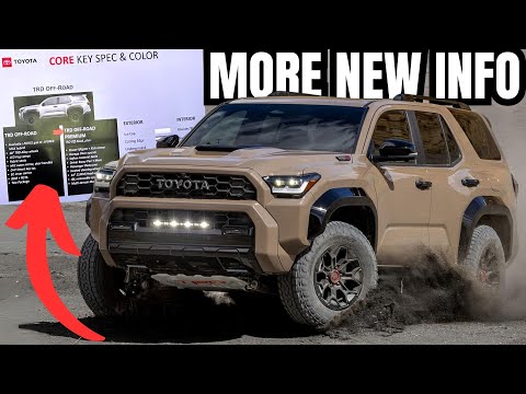 *NEW* 6th Gen 4Runner Info! Production Dates, Colors, & Packaging!