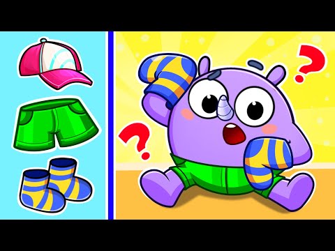 This Is The Way We Get Dressed | Good Habits | Kids Songs 🐱🐨🐰🦁And Nursery Rhymes by Baby Zoo